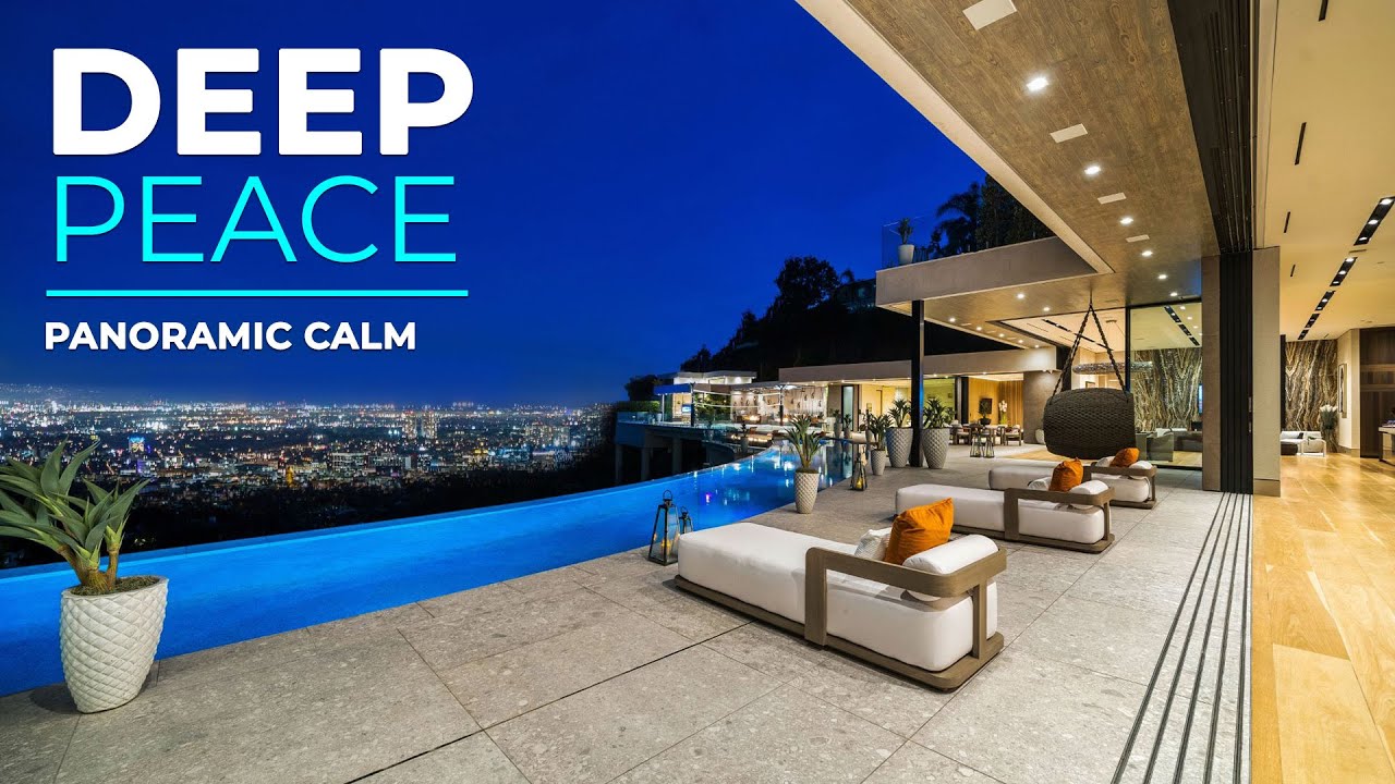 Luxury Nightscape Ambient Music for Meditation & Sleep | Peaceful Nature Sounds