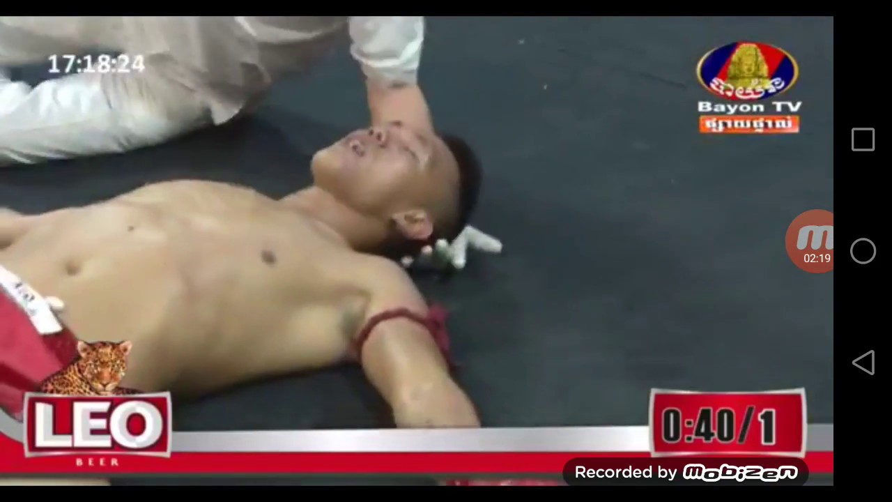 Kun Khmer, Vong Noy Vs Thai, Rarisingha, Bayon boxing, 11 Feb 2018, Knockout  Fights Zone