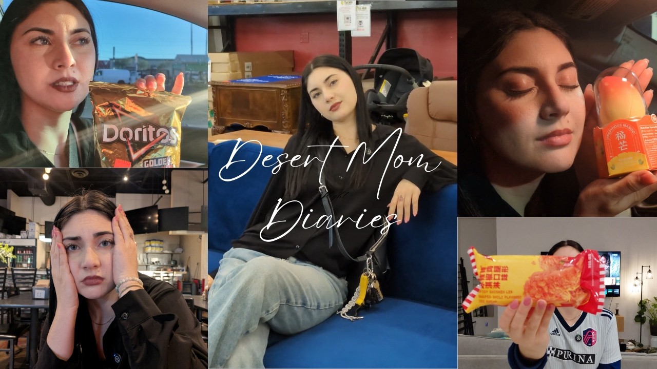 DESERT MOM DIARIES: TASTING FRIED CHICKEN ICE CREAM, VIRAL MANGO ICE CREAM, MEXICAN COKE, AND MORE!