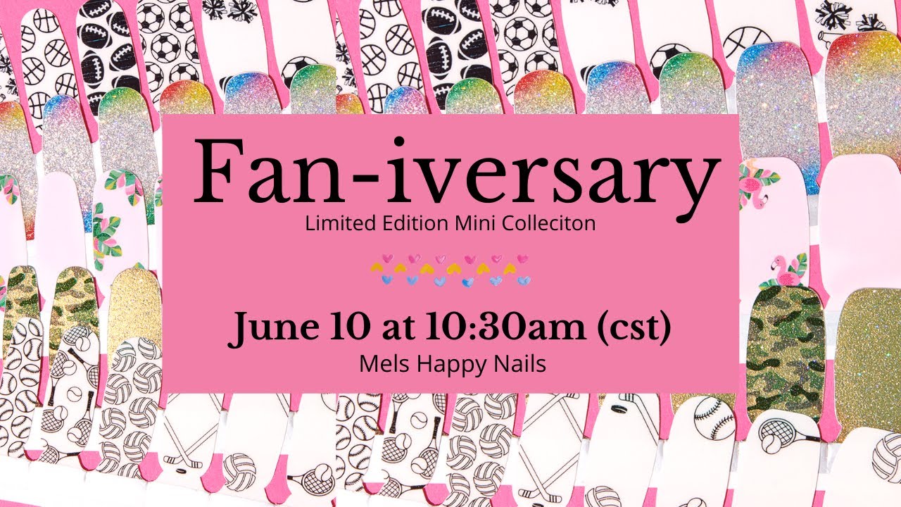 Fan-iversary Mini Collection by Color Street June 2021