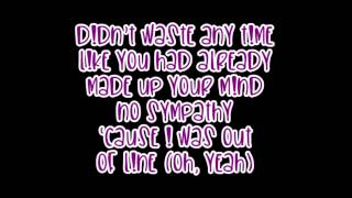 Justin Bieber - Bad Day [Lyric Video]