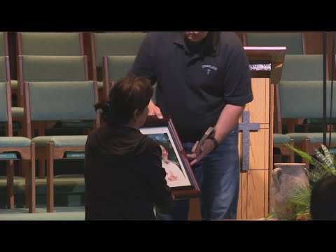 Community mourns child struck and killed by a school bus - YouTube