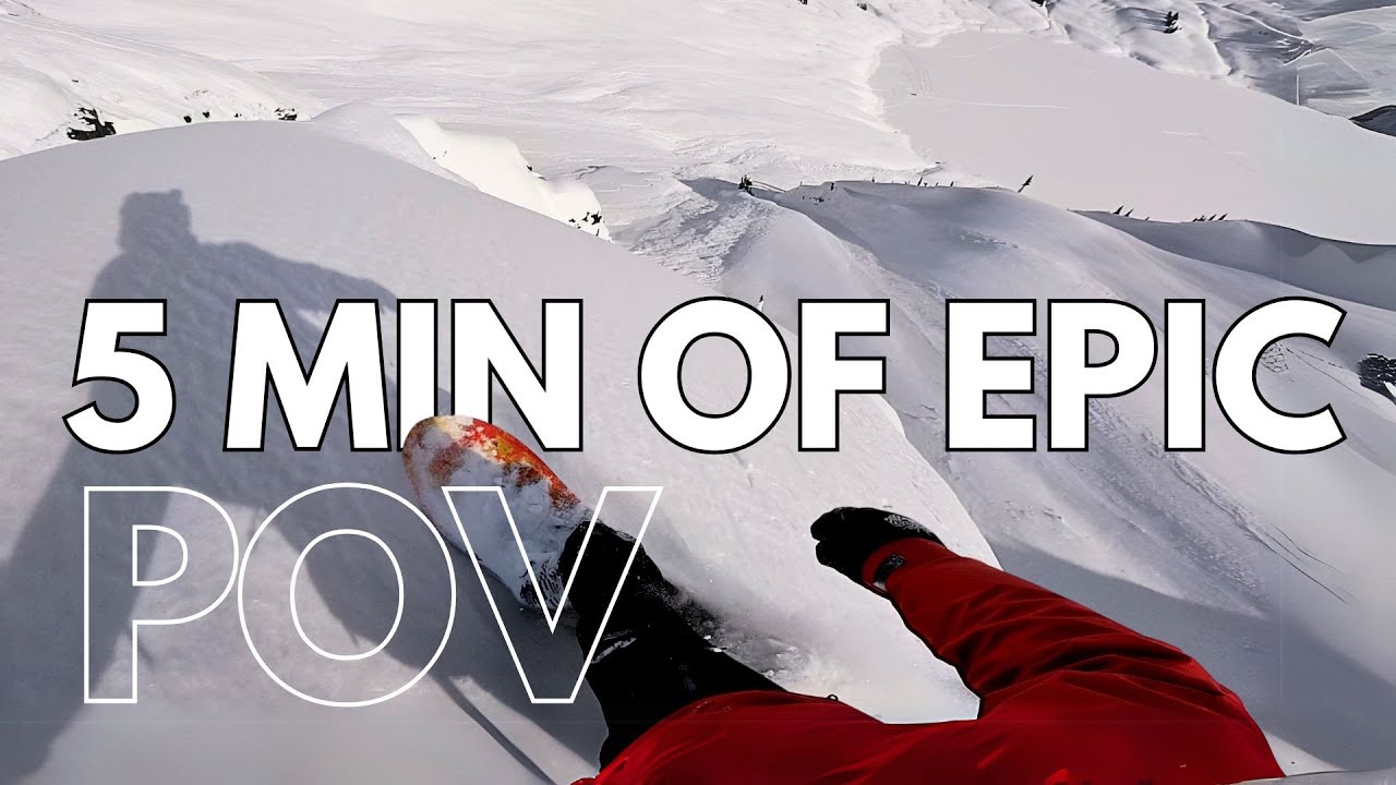 Epic POV: Big Mountain Snowboarding in Whistler