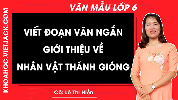 Hóa thân vào nhân vật thánh gióng van ngan năm 2024