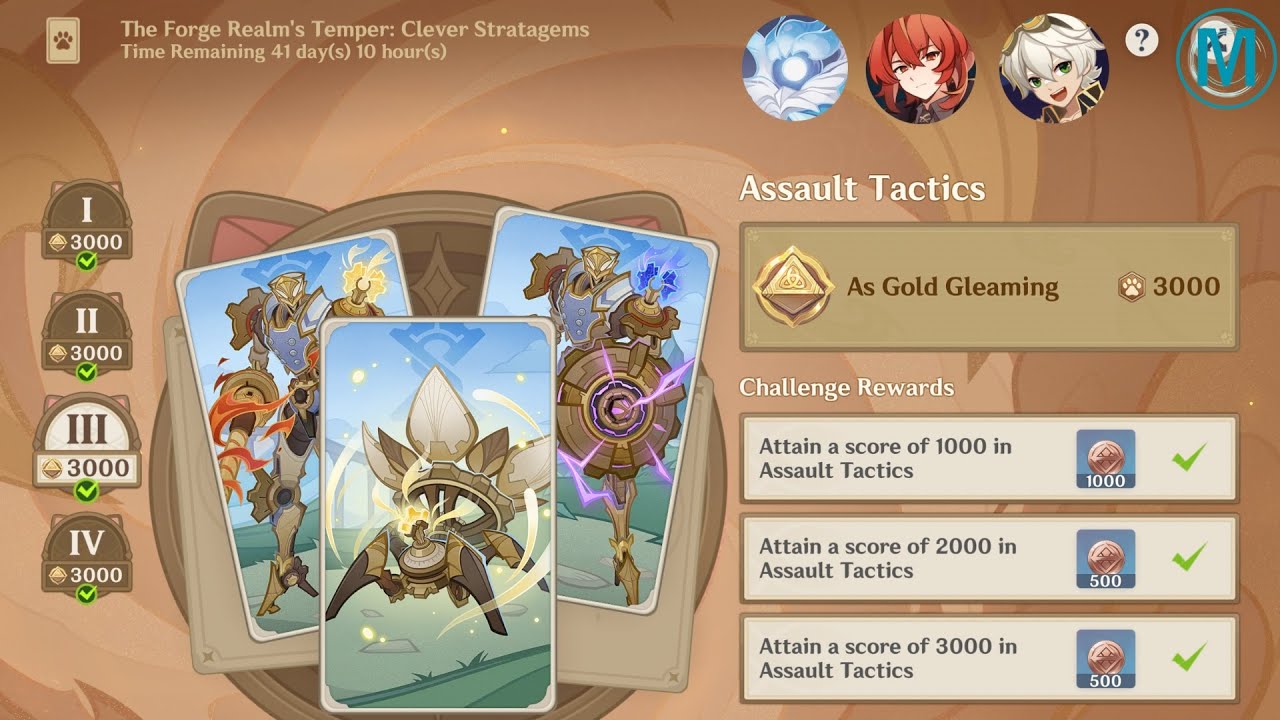 The Forge Realm's Temper: Clever Stratagems | Assault Tactics | Genshin Impact TCG