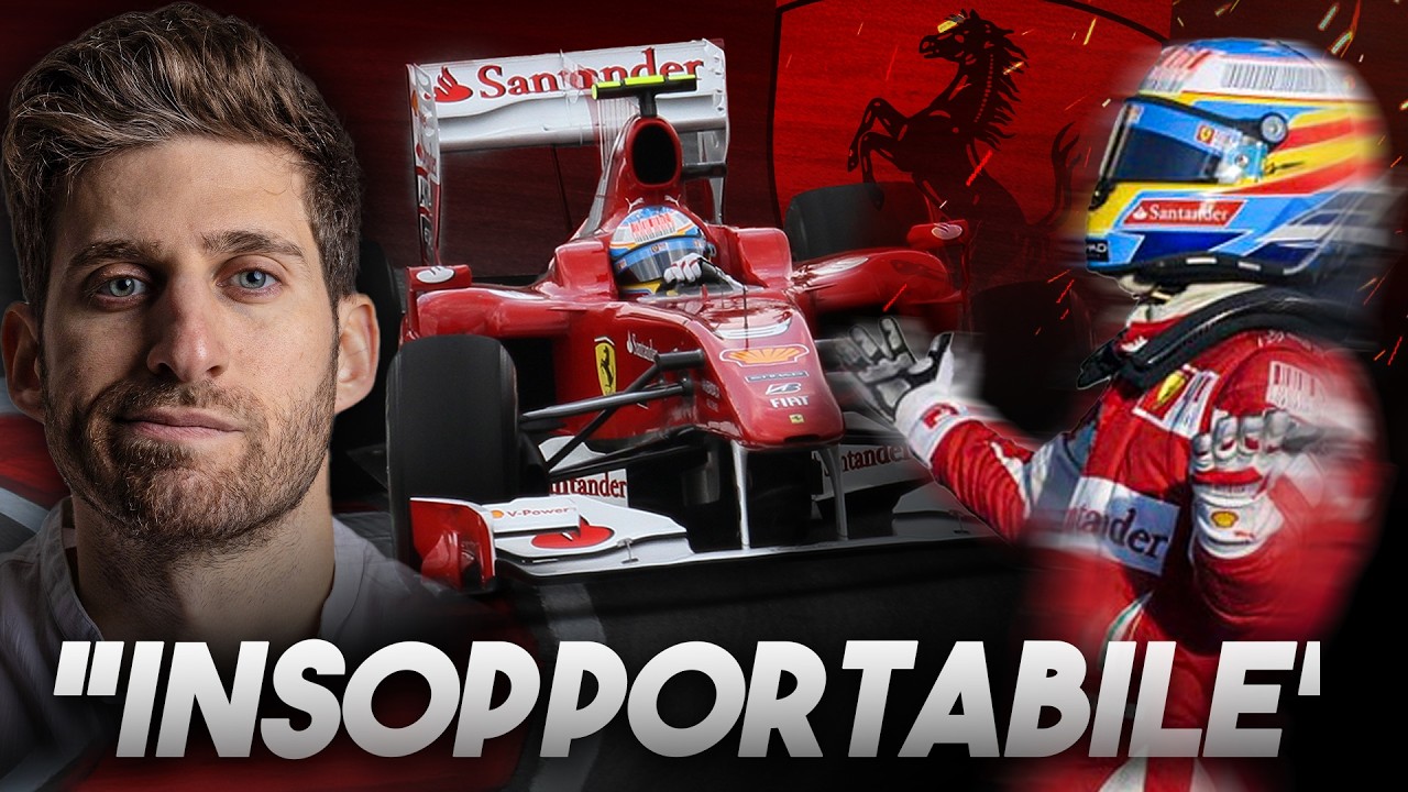 ALONSO IN FERRARI: “non lo SOPPORTIAMO piú”