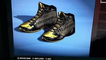 NBA 2K16 Custom Shoe Material Error