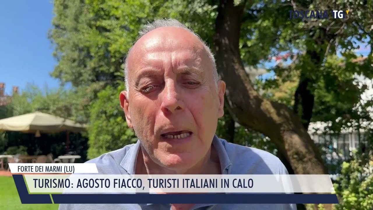 2025-08-04 FORTE DEI MARMI (LU) - TURISMO, AGOSTO FIACCO, TURISTI ITALIANI IN CALO