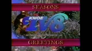 KNOE Season Greetings Station ID December 1992