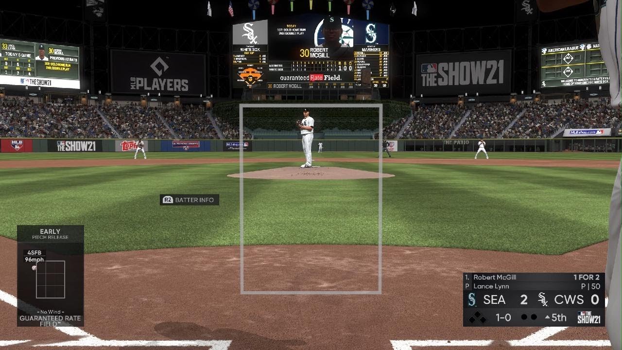 My CAP Hits A Single Off Of Lance Lynn. MLB The Show 21