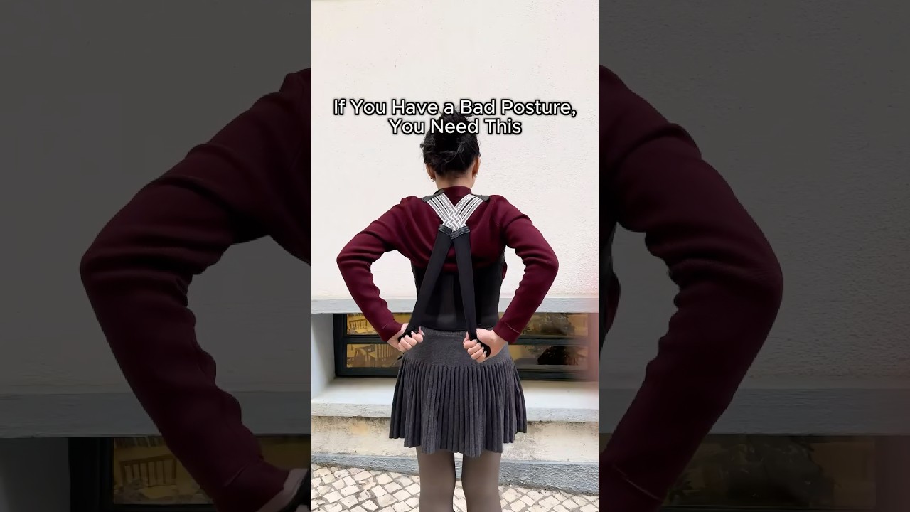 Correcting Poor Posture Takes Time. 