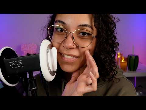 ASMR | Ear to Ear Clicky ASMR (trigger words, whisper, ear tapping)