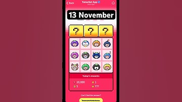 Tomarket combo today 13 November | Tomarket daily combo today | Tomarket Secret Combo Today