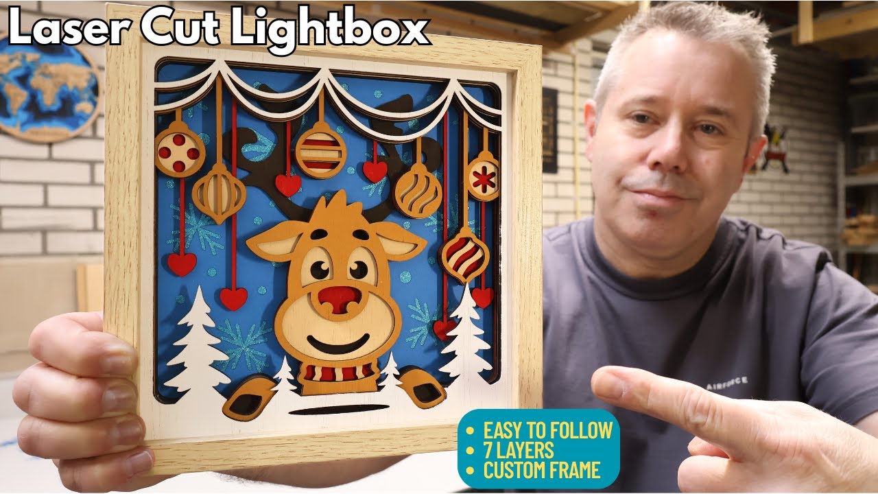 How to create a 7 Layer Laser Cut  Design