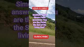 Jesus Is Christ! The Son of the living God #love #readthebible #happy