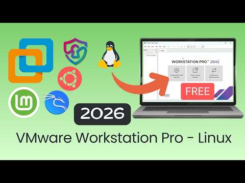 Download & Install VMware Workstation Pro on Linux - Step-by-Step Guide (2026)