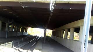 MBTA Southbound at Route 128 in Westwood, MA