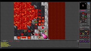 Old Tibia - SASHRA EK 194: Edron Cave & Pirate Raid (Antica 2006 7.81)