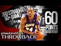 Kobe Bryant AMAZING 60 Points Performance 2007.03.22 at Grizzlies  - His 3rd Straight 50+ PTS Game!