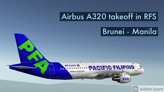 Brunei 🇧🇳 takeoff in Rortos Flight ✈️ Simulator screenshot 2