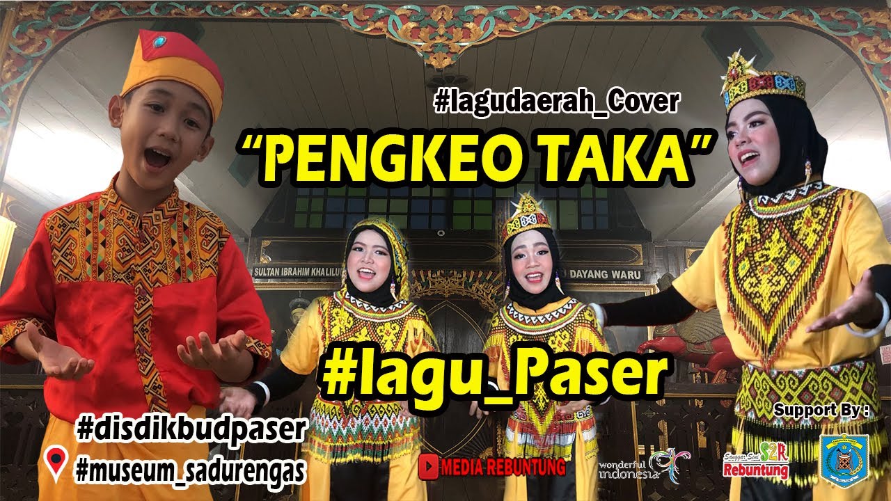 LAGU DAERAH PASER - PENGKEO TAKA #MuseumSadurengas