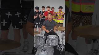 insane drum🥁 energy with friends #viral
