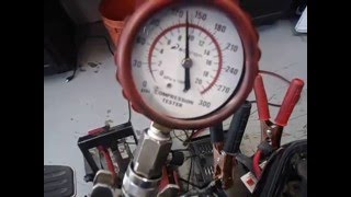 DCCmoto 2006 Yamaha V-Star XVS1100 Classic compression testing 314-771-4105