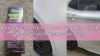 Review enterlent Nano Sparkle Cloth Car Scratch Remover Set,Magic Nano Sparkle Cleaning Cloth Car Sc