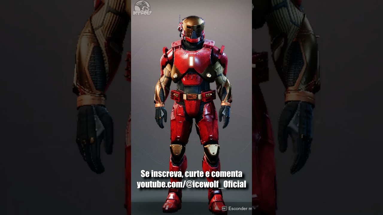 DESTINY 2 FASHION - INSPIRAÇÃO NO IRONMAN 
