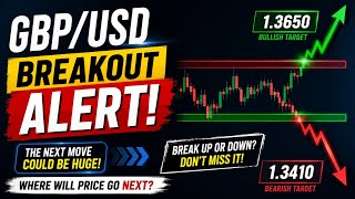 GBP/USD BREAKOUT ALERT! 🚨 1.3650 or 1.3410