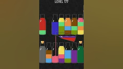 Soda Sort Puzzle Color Water Game Level 177 WalkThrough Solution Gameplay