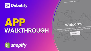 Debutify App Walkthrough