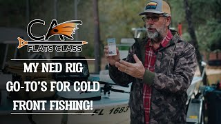 My Ned Rig Go-To's For Cold Front Fishing | Flats Class YouTube