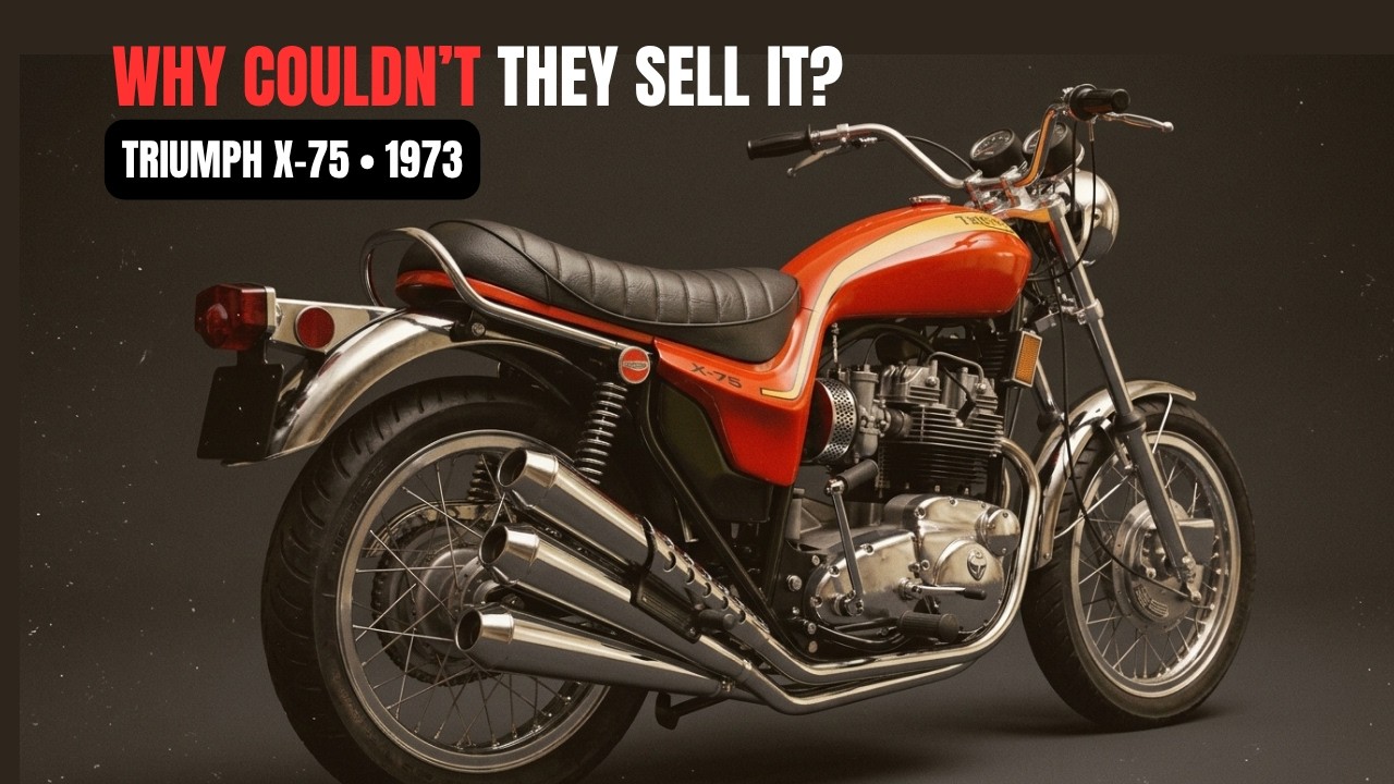 1973 Triumph X-75 Hurricane - The Beautiful Motorcycle Triumph