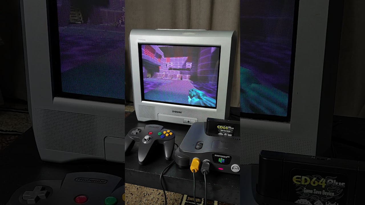 Quake 2 на nintendo 64  #nintendo64 #retrogaming #игры #quake64 #quake2 #quake