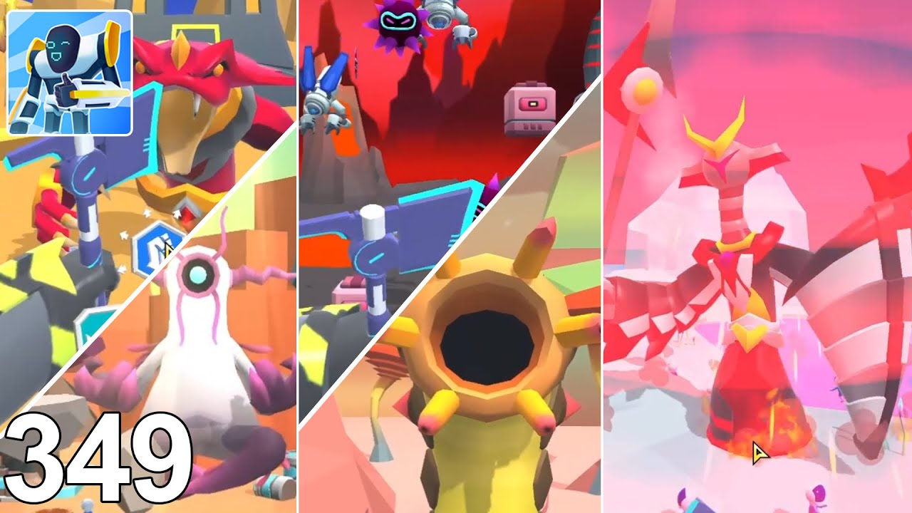 UNSTOPPABLE! 🔥 Destroying Serpent, Fire Golem & Elite Squad! | Mechangelion Part 349