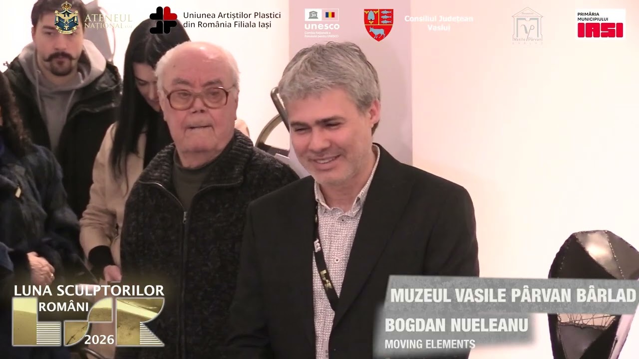 Luna Sculptorilor Români - Bogdan Nueleanu, expoziția „Moving elements
