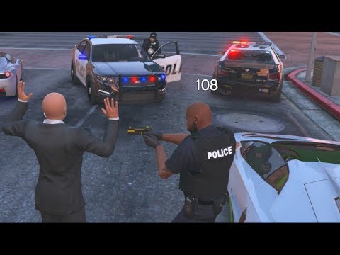 GTA 5 fiveM RolePlay Server - GETTING PULLED OVER... GOING TO JAIL