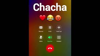 Chacha ji call prank video 🤪🤬|| चाचा जी🔥 रात में कॉल😈 आया || fake uncle call prank 😂🤣||