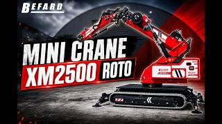 New Befard Xm2500 Roto The Next Generation Pick Carry Mini Crane
