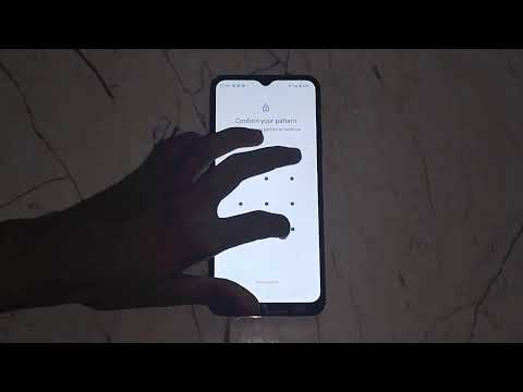 how to delete pattern lock in realme c31