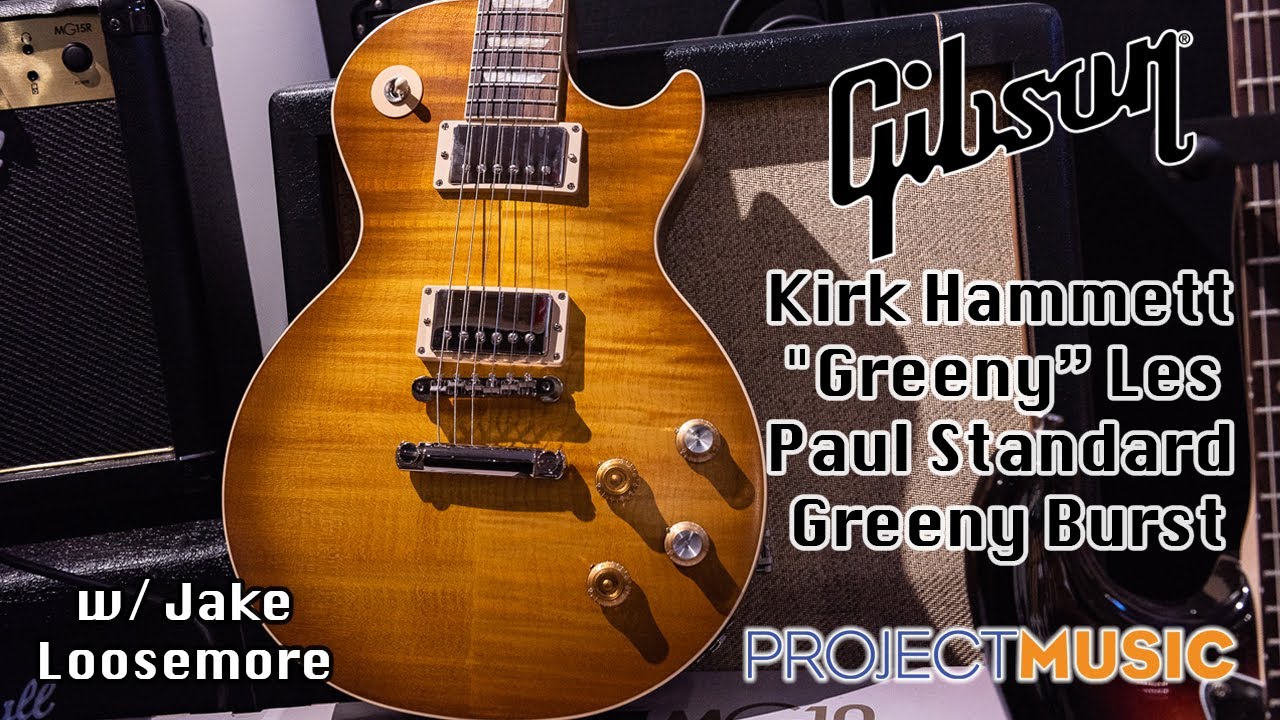 Gibson Kirk Hammett 'Greeny' Les Paul Standard - YouTube