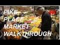 Seattle - Pike Place Market Walkthrough - 4K