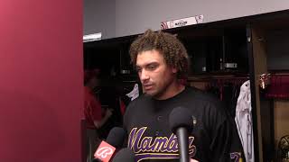 Cleveland Guardians: Josh Naylor Postgame April 15, 2022