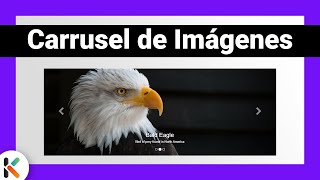 💜 Cómo hacer un CARRUSEL Automático de IMÁGENES con BOOTSTRAP 5