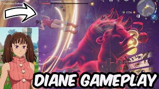 SSR Diane First Look Gameplay - THE PASSIVE CARRIES EARLY GAME?!?! - Seven Deadly Sins: Origins