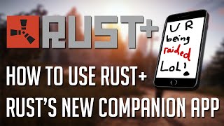 How to use Rust Smart components! (Rust+ Companion App) | Rust Electronics screenshot 5