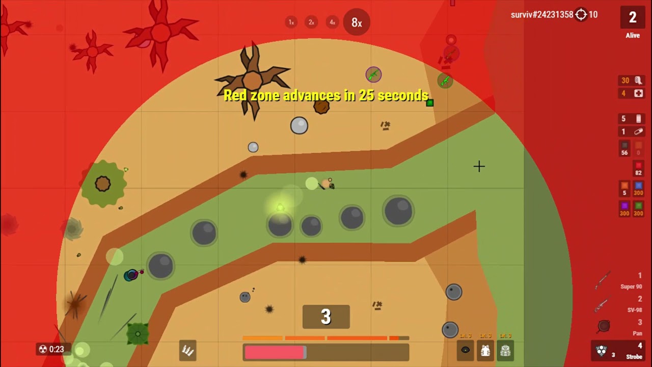 The BEST Combos in Surviv io Desert mode!