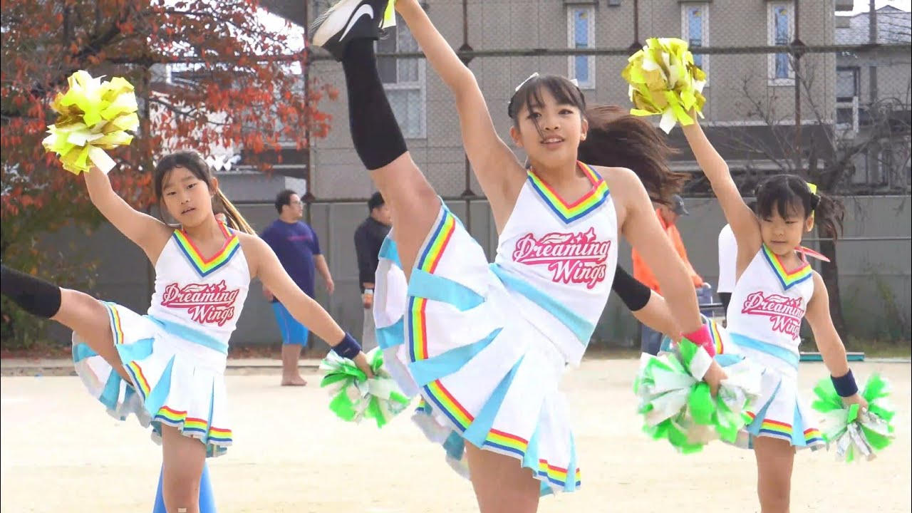 【チアリーディング】清々しい演技で会場を魅了するチア達　#cheerleader