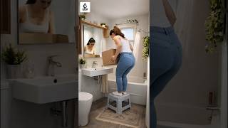 Bathroom Vanity | faucet Installation | #reels  #shorts #vanity